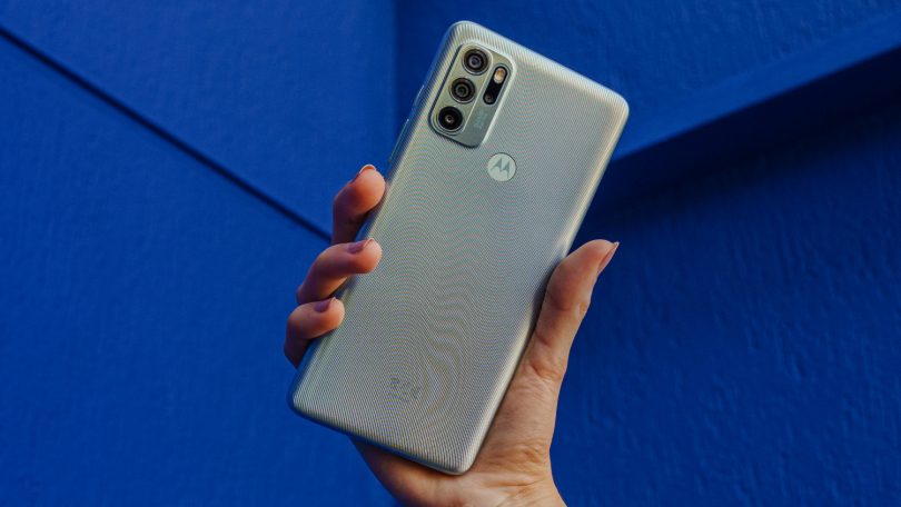 Ny motorola moto g60s har lynhurtig opladning