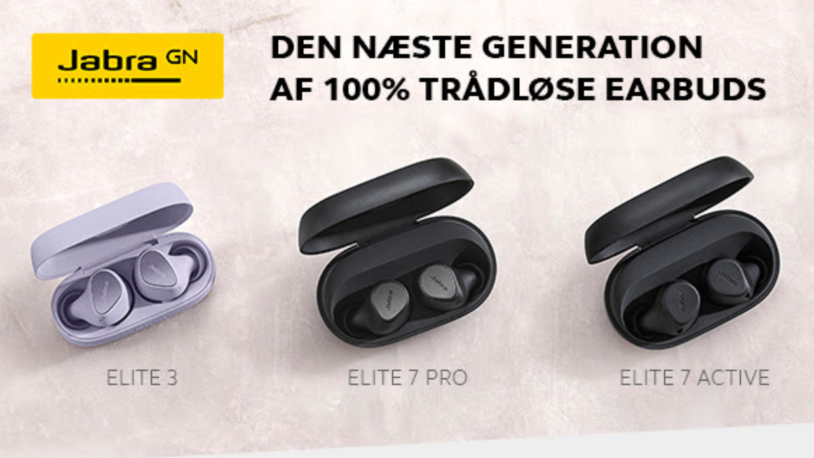 Jabra Elite 7 og Elite 3 earbuds – specifikationer og priser