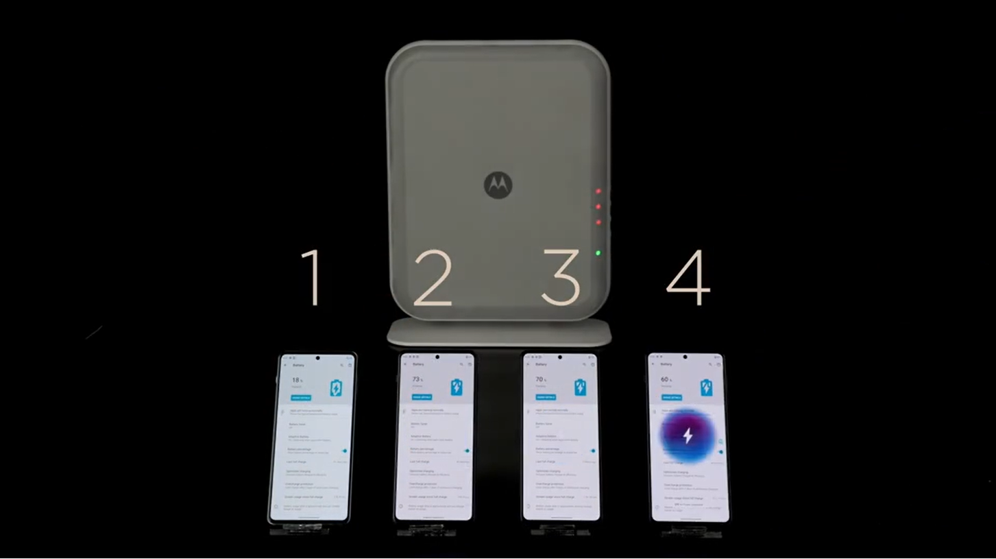 Motorola trådløs oplader