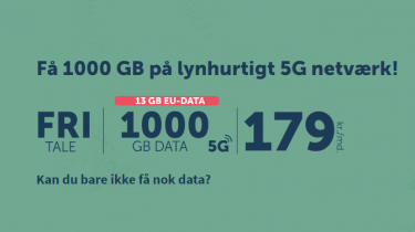 duka lancerer mobilabonnement med 5G og 1.000 GB data