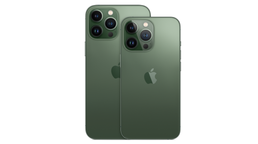 iphone 13 pro grangrøn