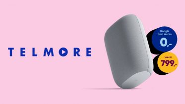 Skift til Telmore og få en gratis Google Nest Audio med i købet