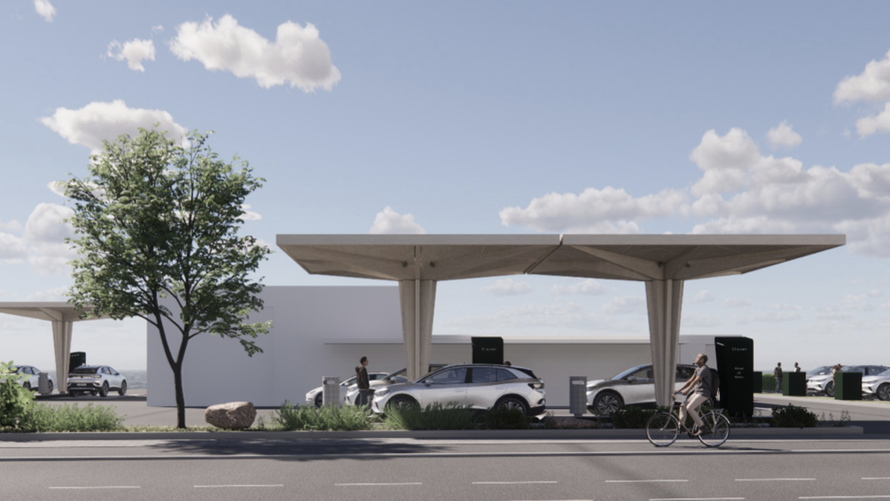 Tankstation omdannes til lynladestation til elbiler
