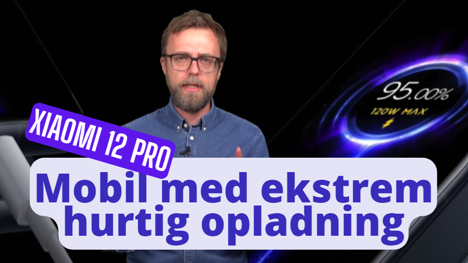 Xiaomi 12 Pro: Se hvor hurtig 120W-opladning er