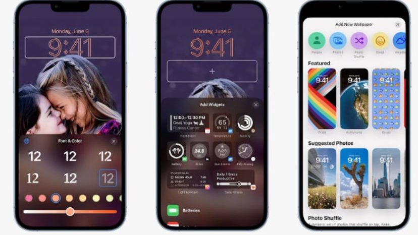 iOS 16 får ny låseskærm og kan slette sendte beskeder