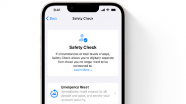 Apple forbedrer den personlige sikkerhed med Sikkerhedskontrol i iOS 16