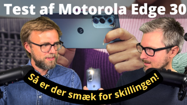 Test på video af Motorola Edge 30: Sådan skal det gøres