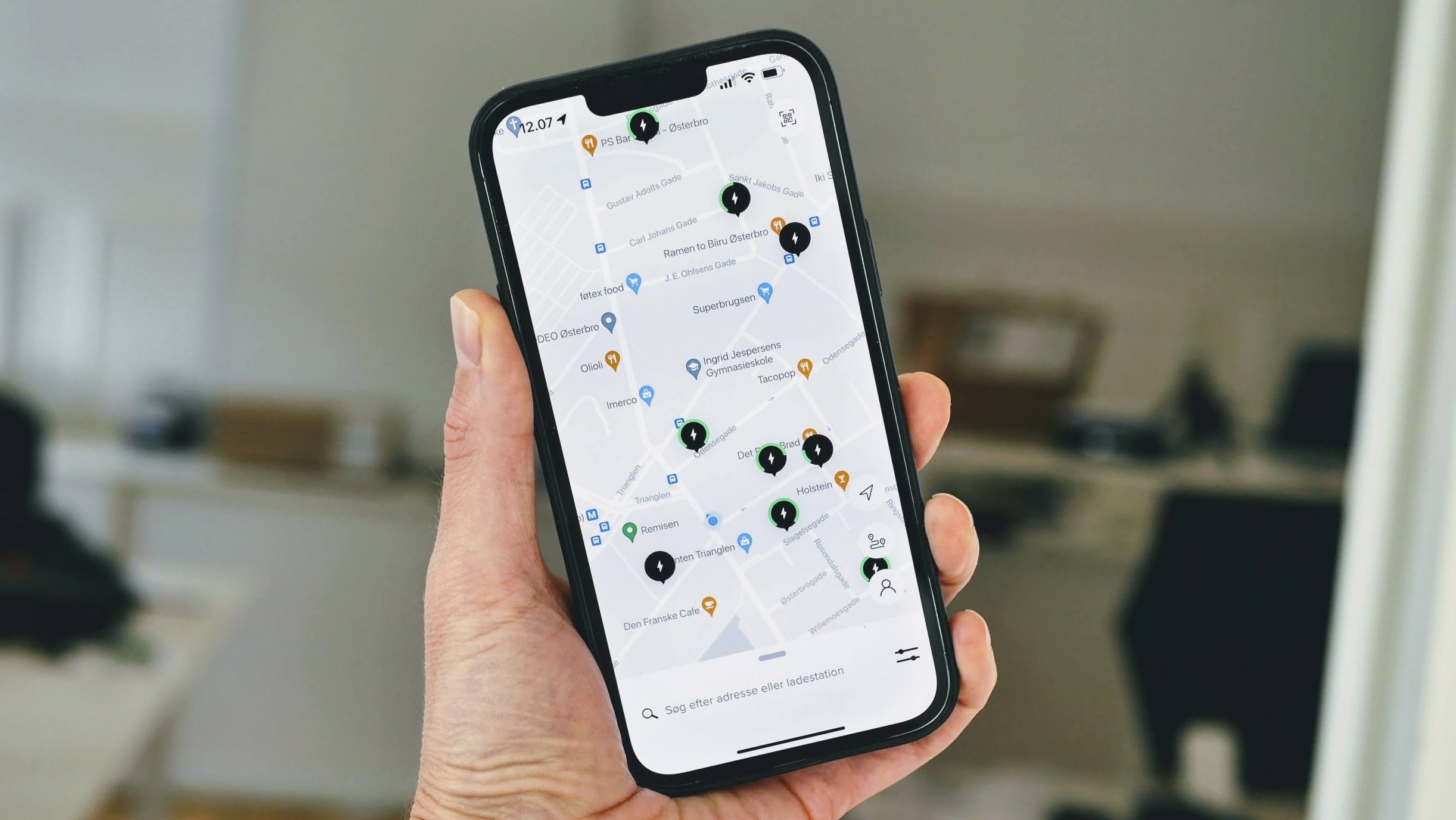 Northe opladning elbil