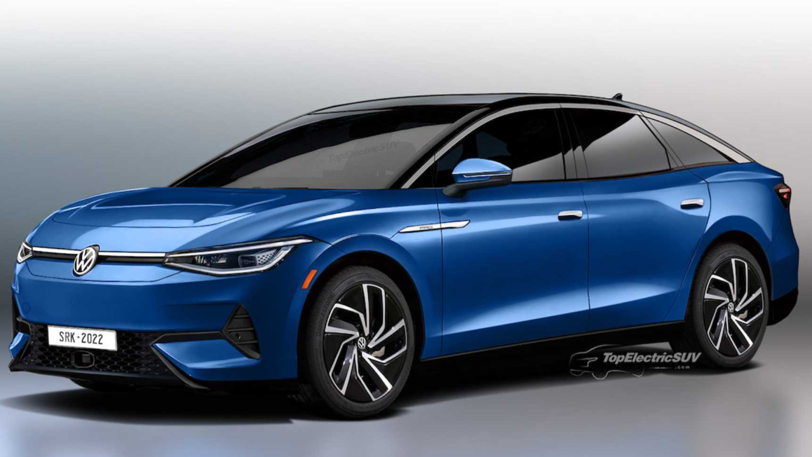Billeder af Volkswagen ID. Aero – den elektriske sedan er klar i 2024