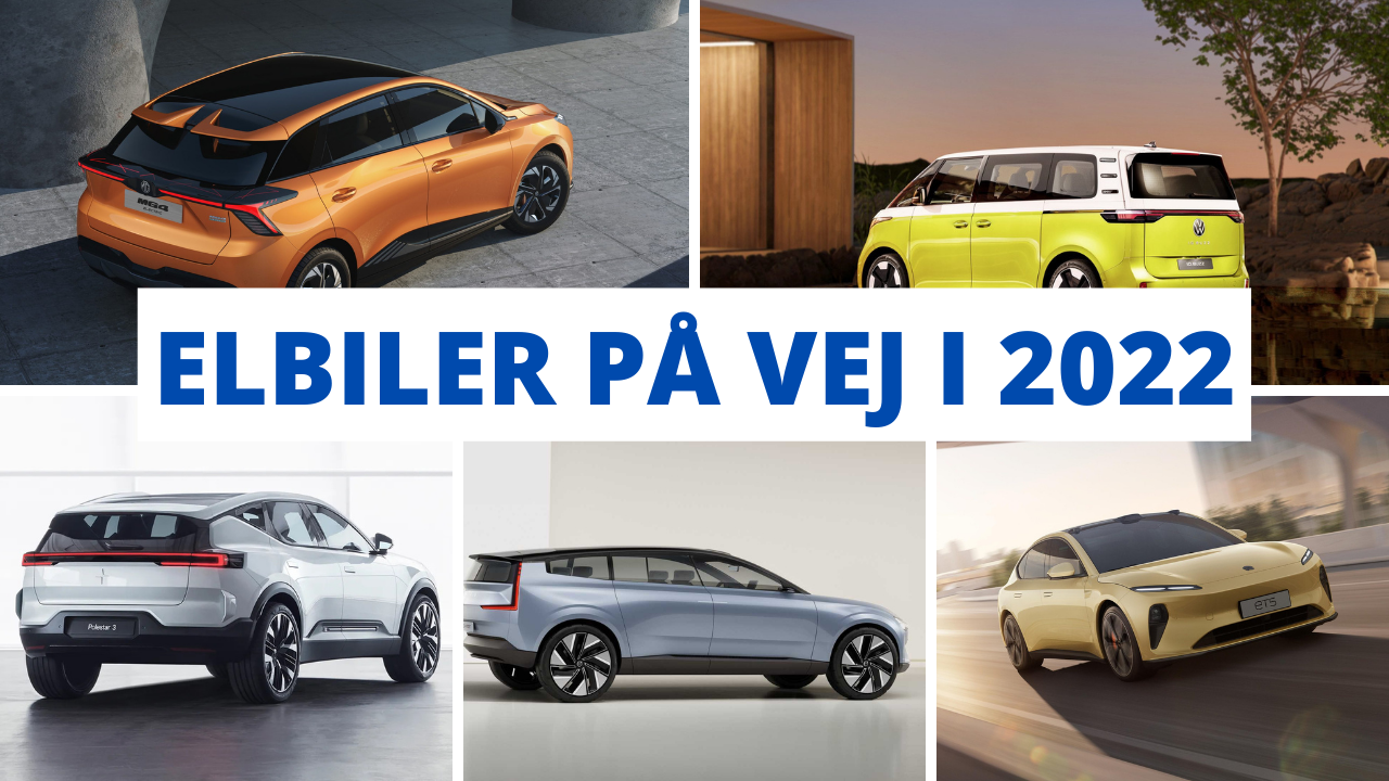 elbiler på vej 2022 2023