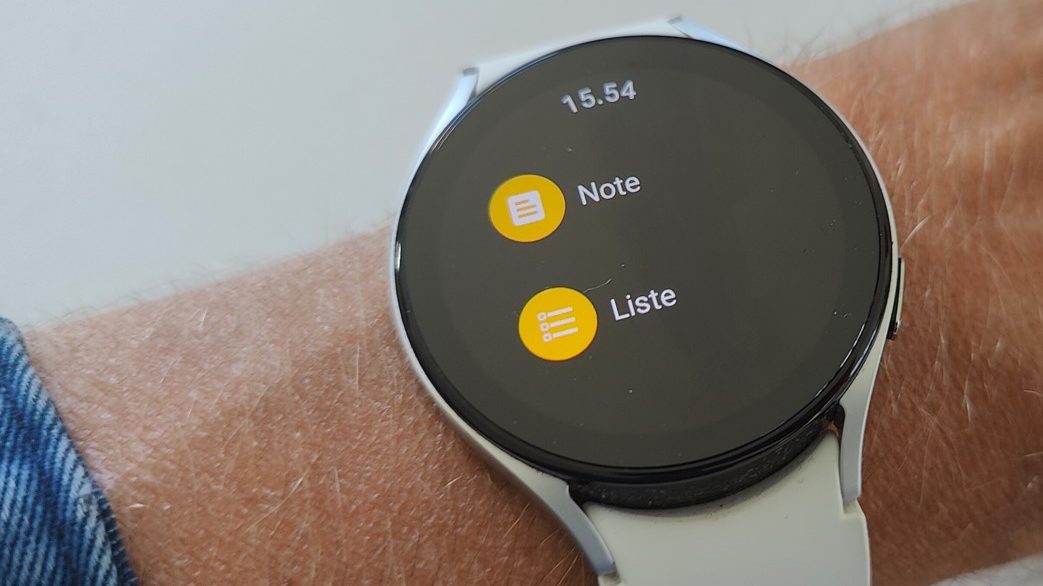 Google Keep bliver super praktisk i Wear OS
