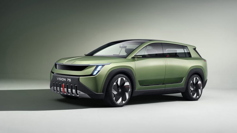 Skoda lancerer elektrisk topmodel i 2026