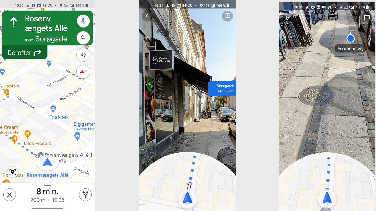 bedre navigation android ios