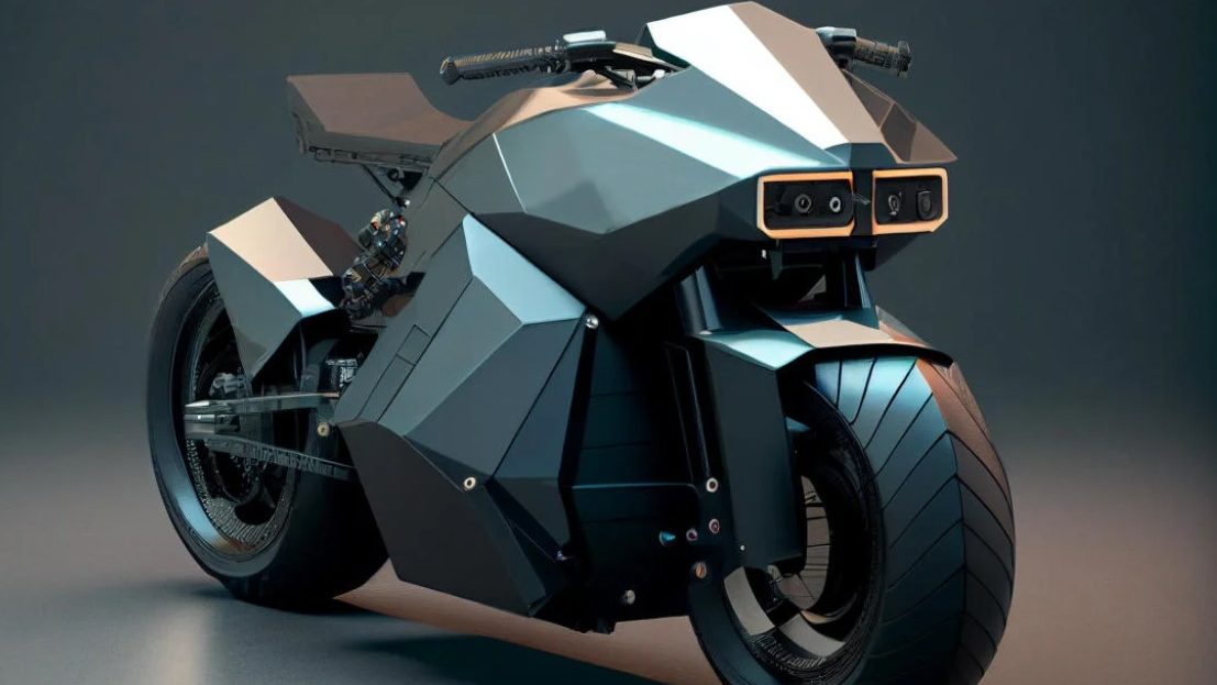 Sådan kan Tesla Cyberbike se ud ifølge kunstig intelligens