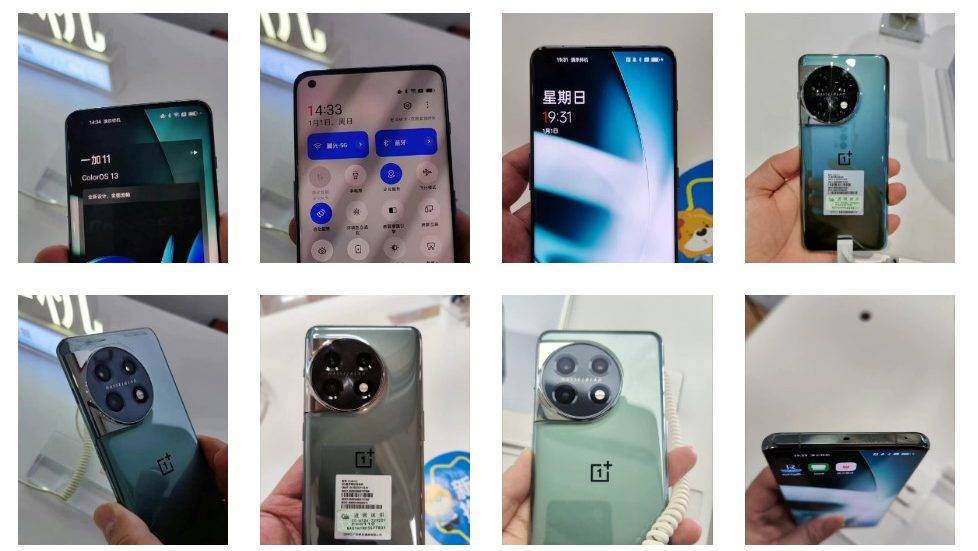 OnePlus 11 på nye livebilleder, kameradetaljer officielt bekræftet
