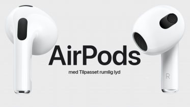 Gør et kup: Apple AirPods (3. gen) til kun 349 kroner