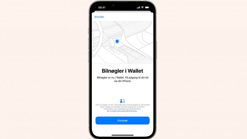 Disse bilmærker understøtter iPhone som bilnøgle