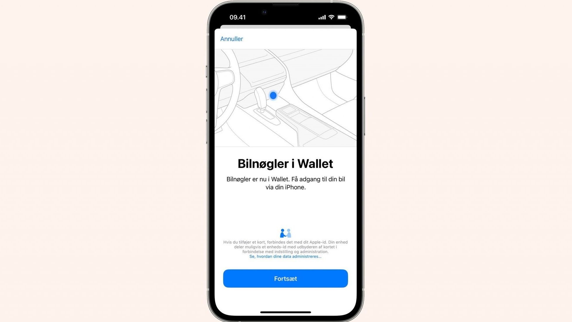 Apple vil have at bilproducenter skal bruge iPhone som bilnøgle