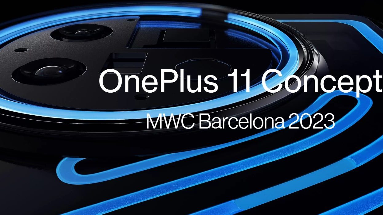 OnePlus 11 Concept får “flowing back” med blåt lys