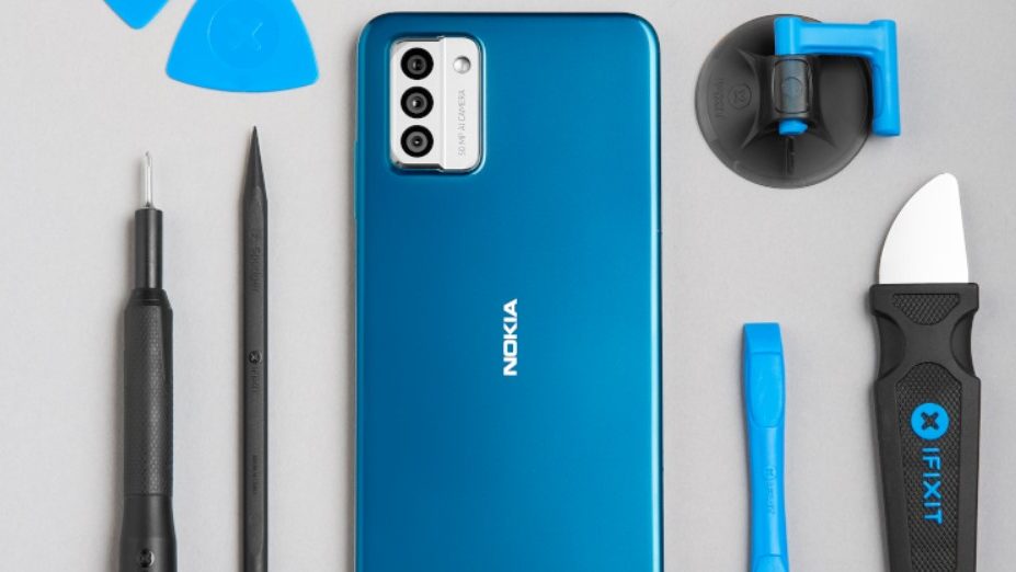 Nokia G22 er den letteste mobil at reparere