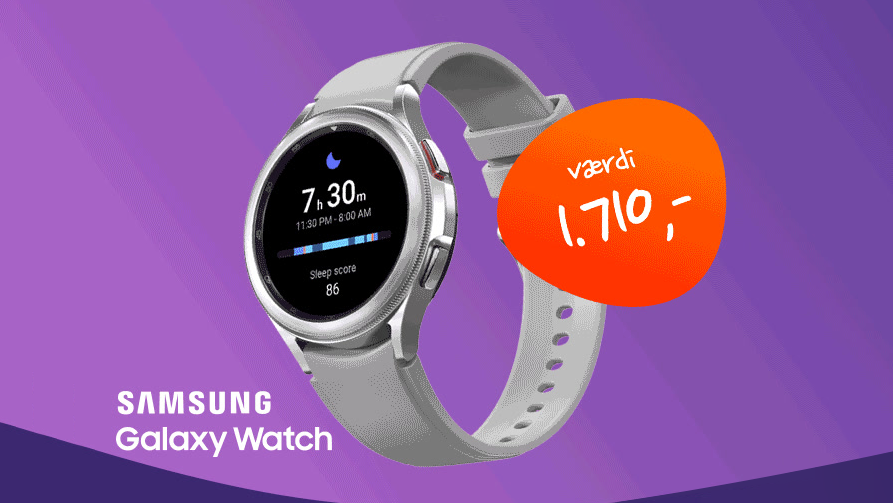 Få gratis tablet eller smartwatch med nyt mobilabonnement