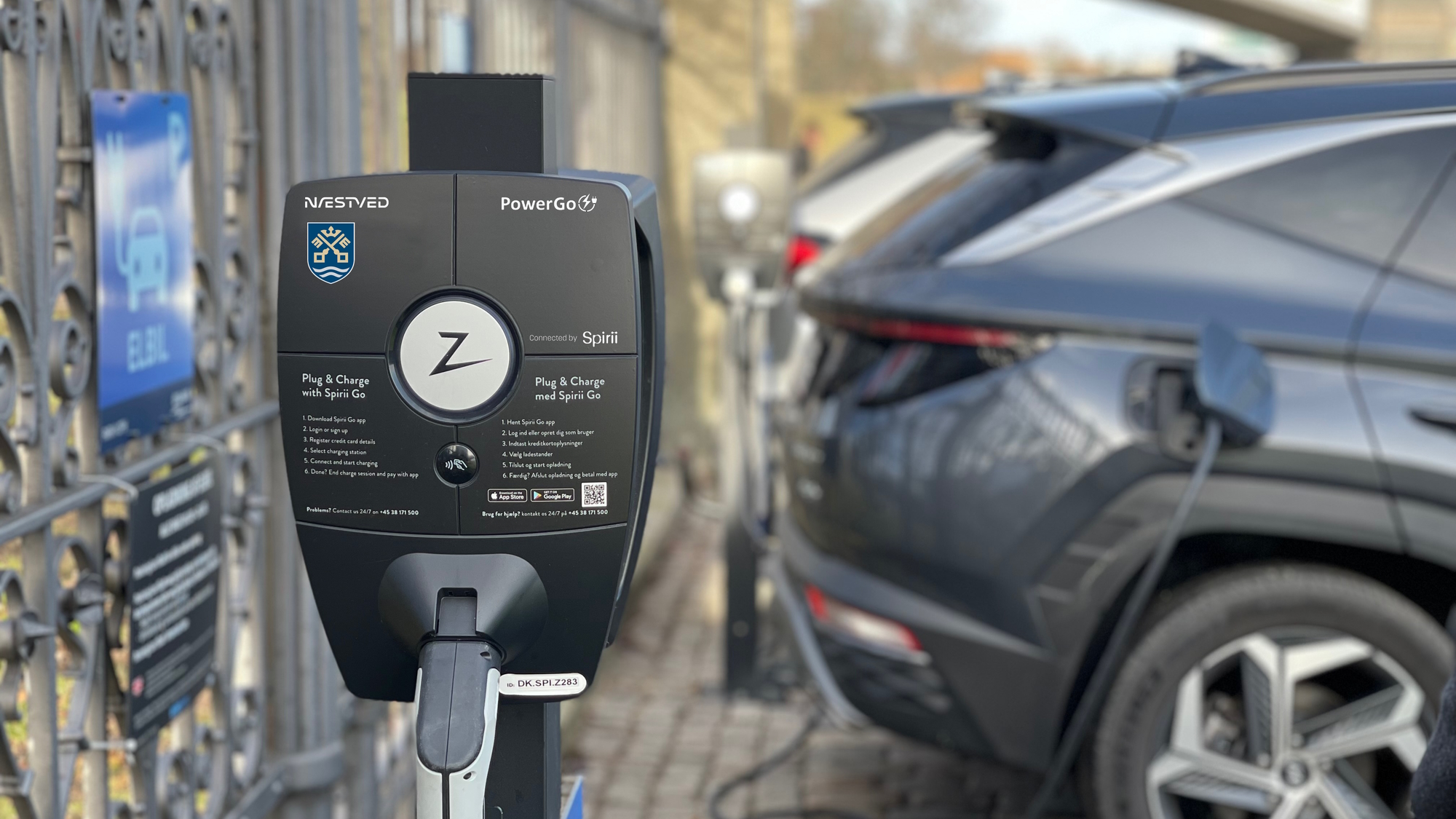 Clever og PowerGo opfører 204 ladestandere i Næstved Kommue