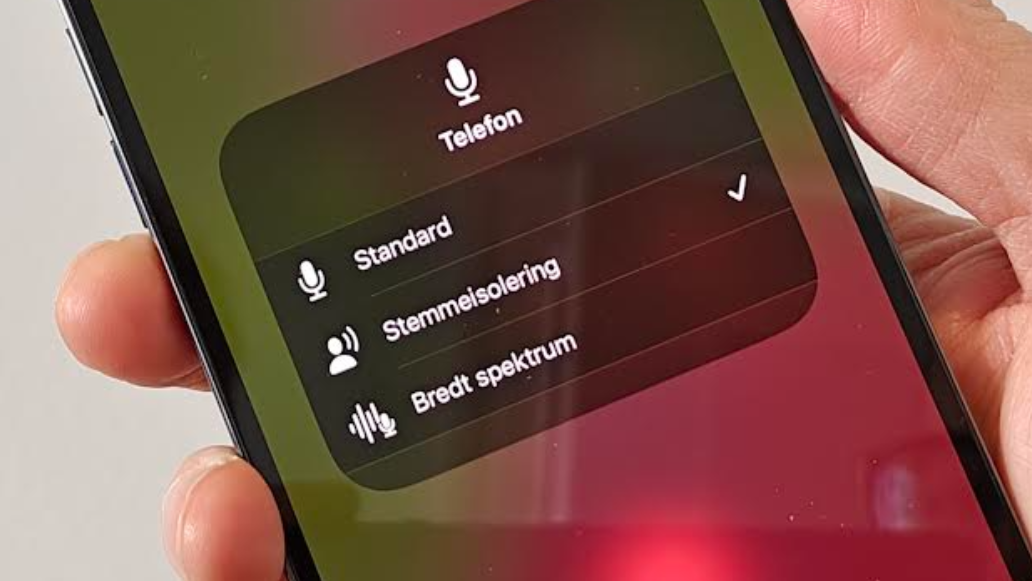 Få bedre lyd til samtaler på iPhone med Stemmeisolering