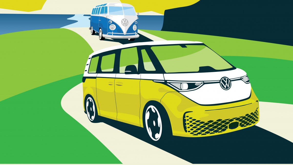 En VW ID. Buzz til den store familie kommer snart
