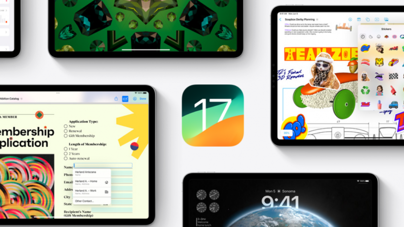 iPadOS 17 låner funktioner fra iPhone
