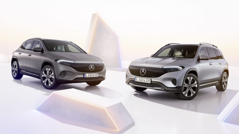 Nye Mercedes EQA og EQB får længere rækkevidde