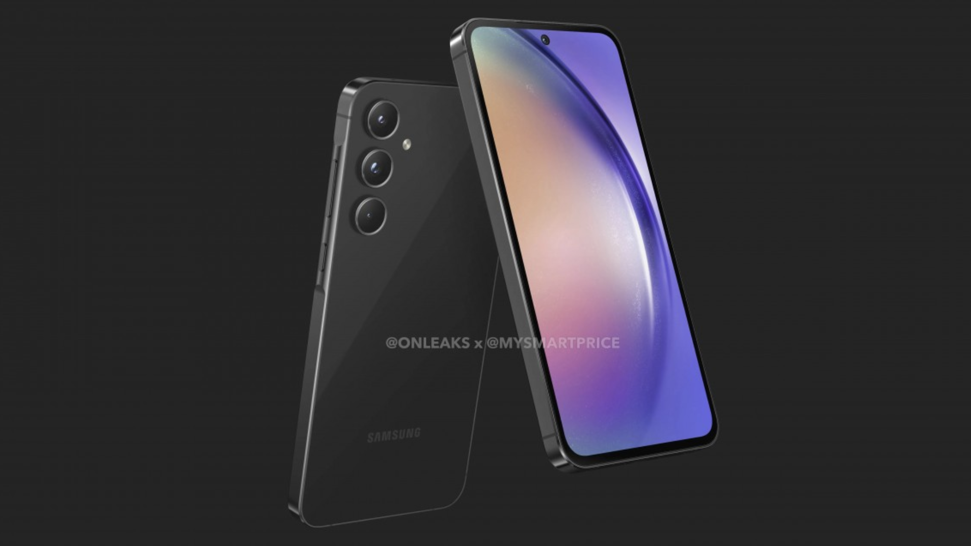 Nye billeder afslører designet på Samsung Galaxy A55