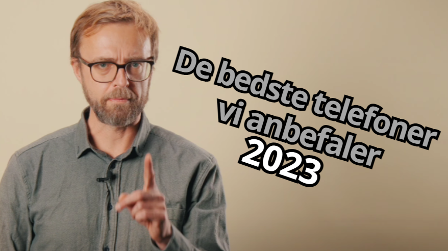 De bedste mobiltelefoner i 2023