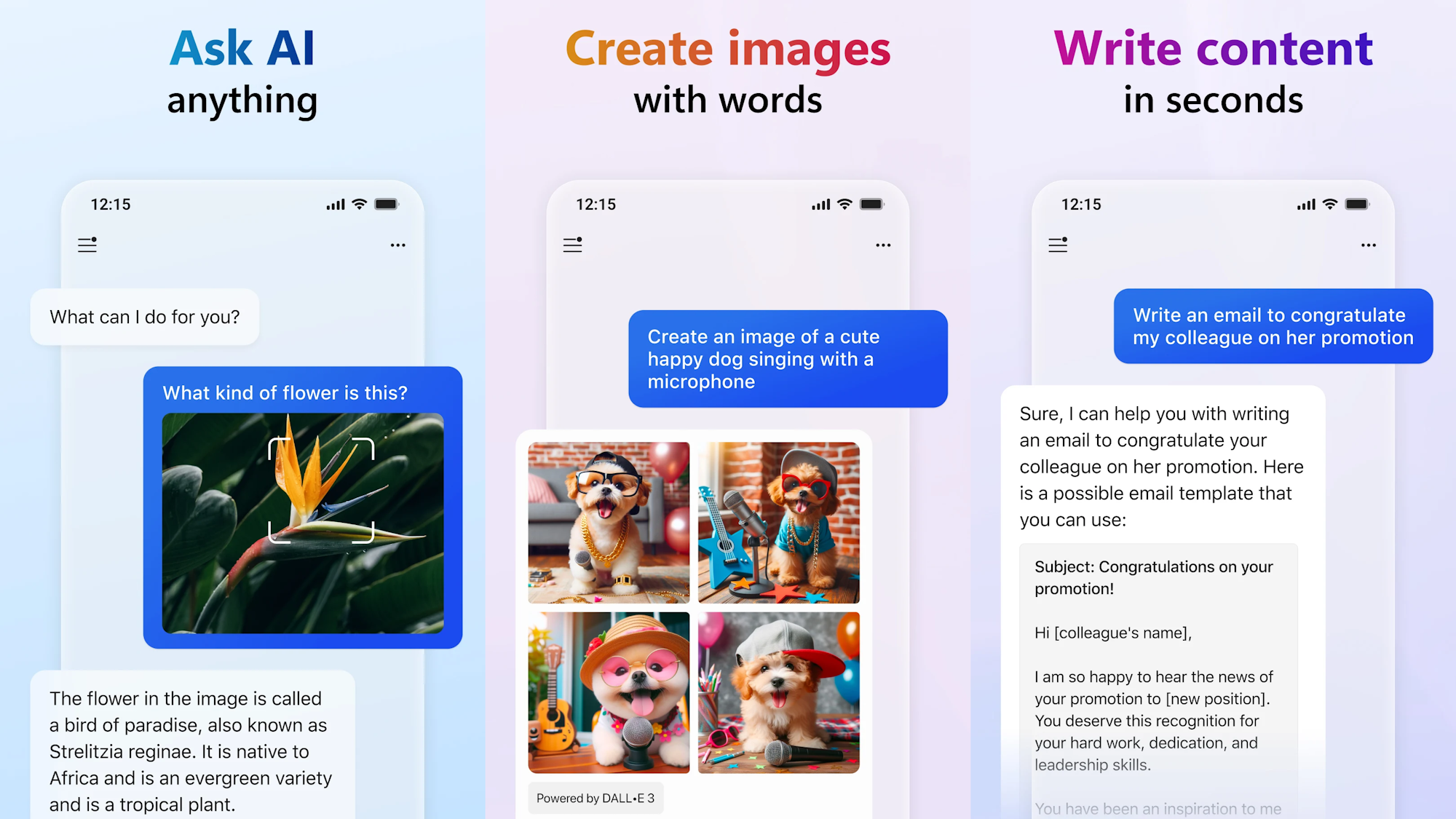 Microsofts AI-chatbot, Copilot, fås nu som Android-app