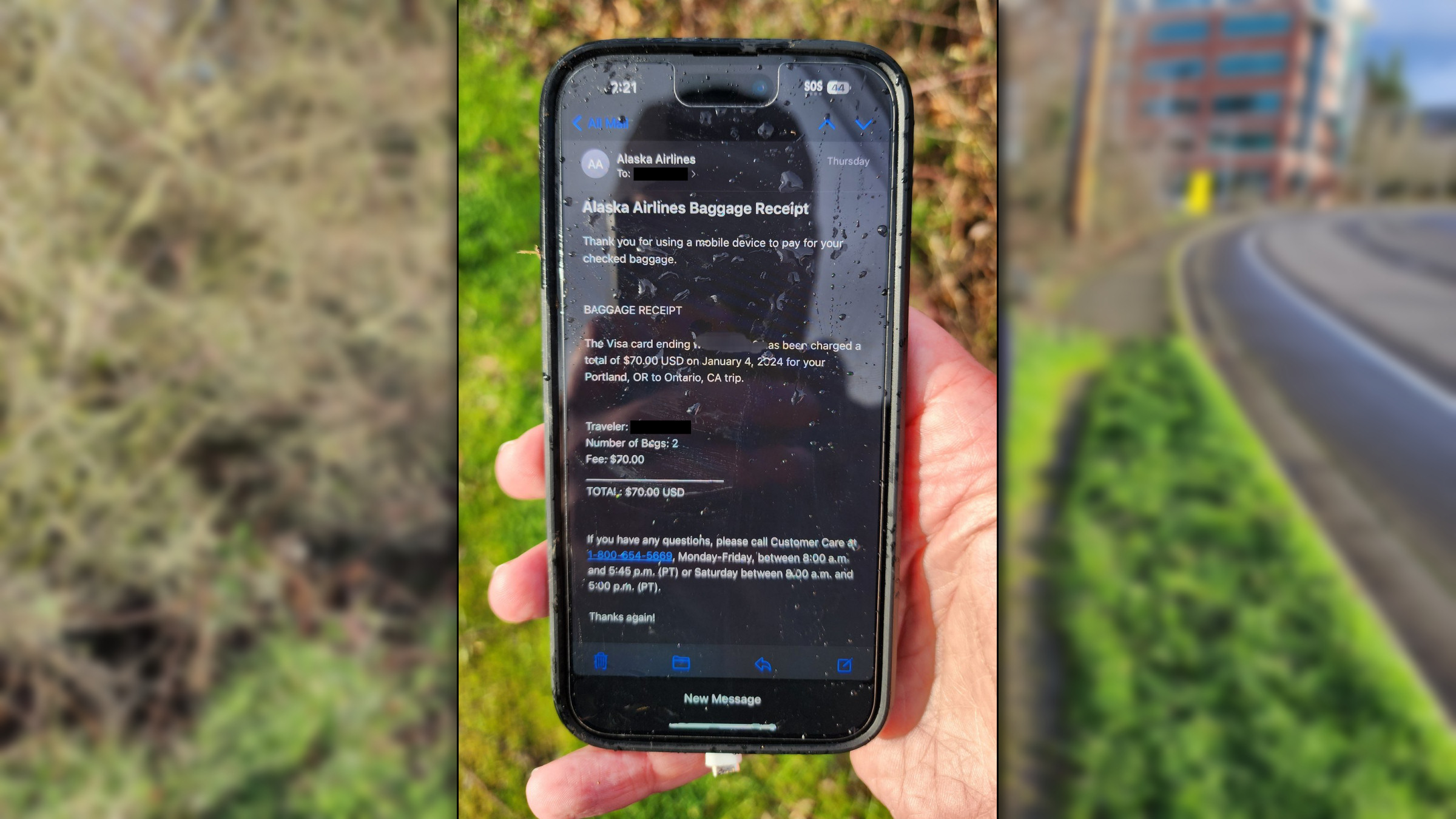 iPhone overlever fald fra fly i fem kilometers højde