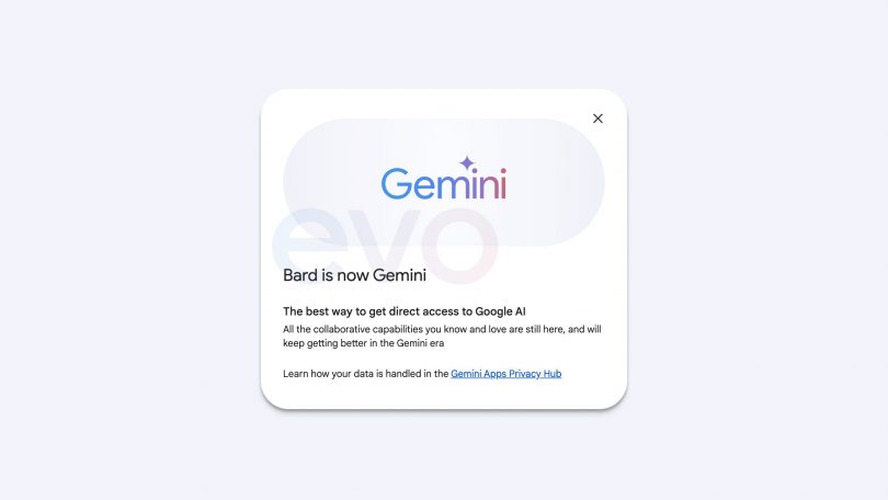 Google Bard skifter navn til Gemini