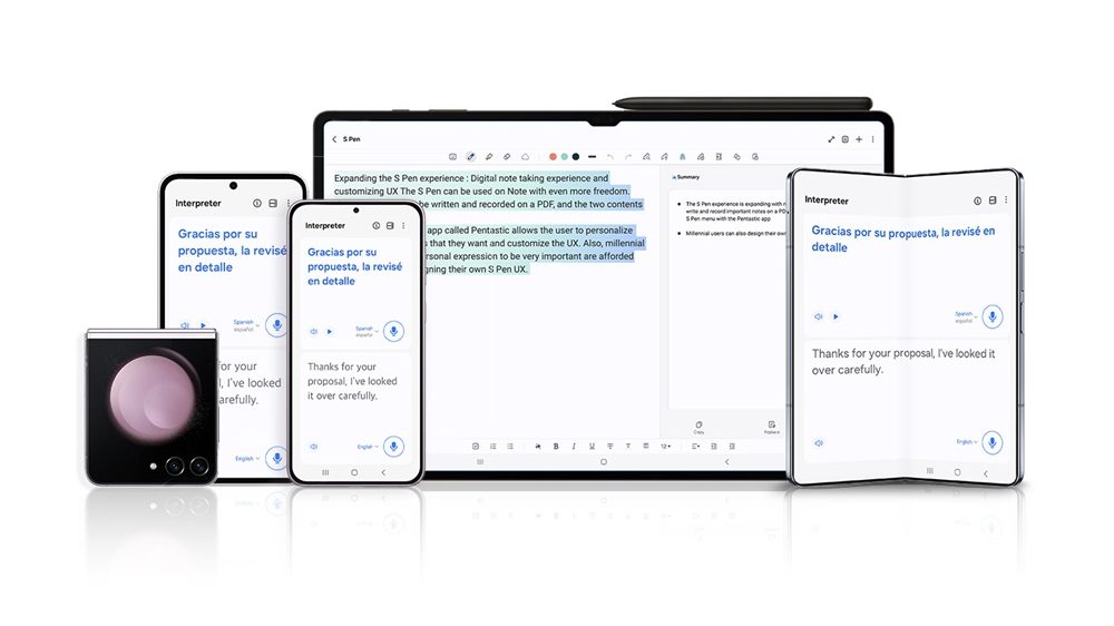 Flere Samsung-enheder får smarte Galaxy AI-funktioner