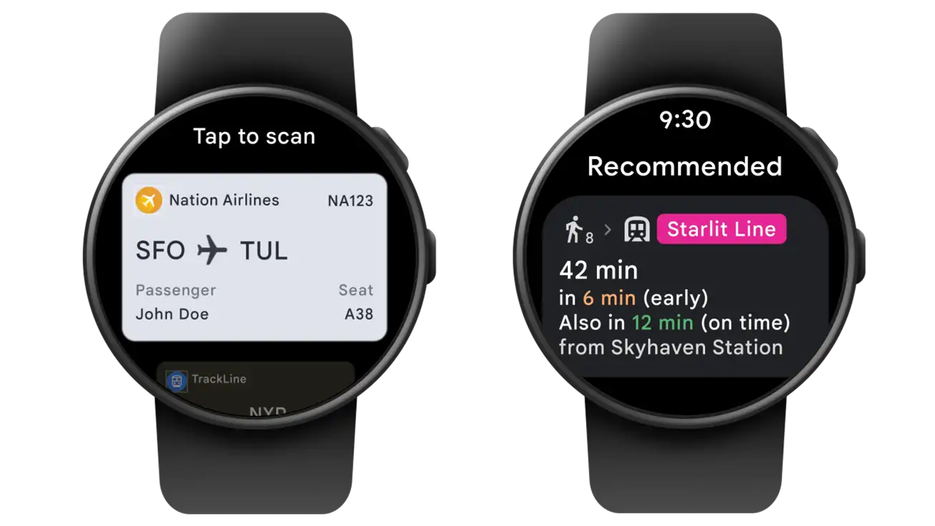 Wear OS-ure får Wallet-pas og bedre navigation med offentlig transport