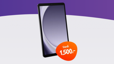 Gratis Samsung Galaxy Tab A9 tablet med mobilabonnement