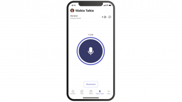 Nu får iPhone ægte Walkie-talkie-funktionalitet med Microsoft Teams