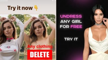 Instagram reklamerer for deepfake-apps