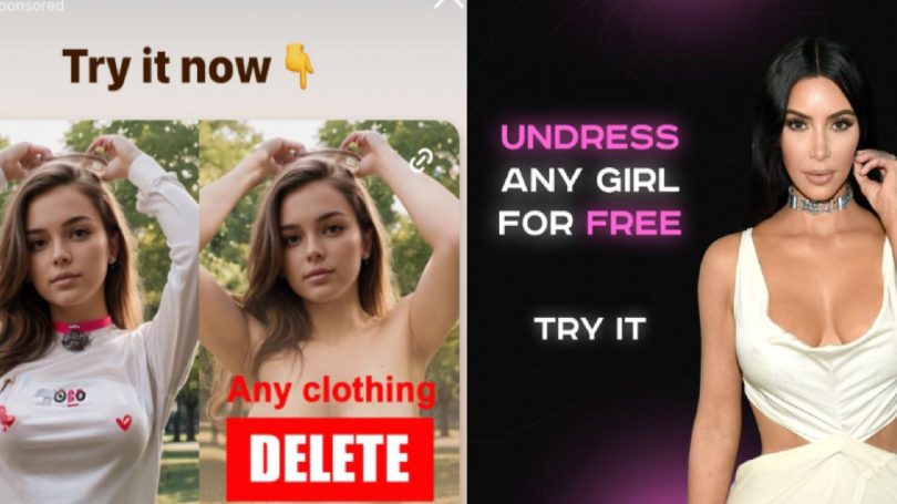 Instagram reklamerer for deepfake-apps