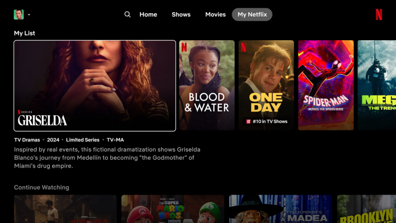 Netflix tester stor designændring med simplere forside