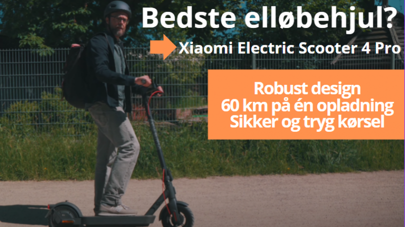 Xiaomi Electric Scooter 4 Pro – test og pris
