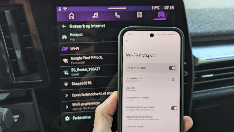 Guide: Få gratis internet i bilen med mobilt hotspot