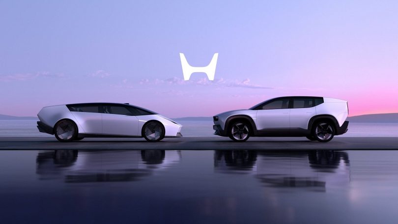Honda viser to nye elbiler: Honda 0 Saloon og Honda 0 SUV