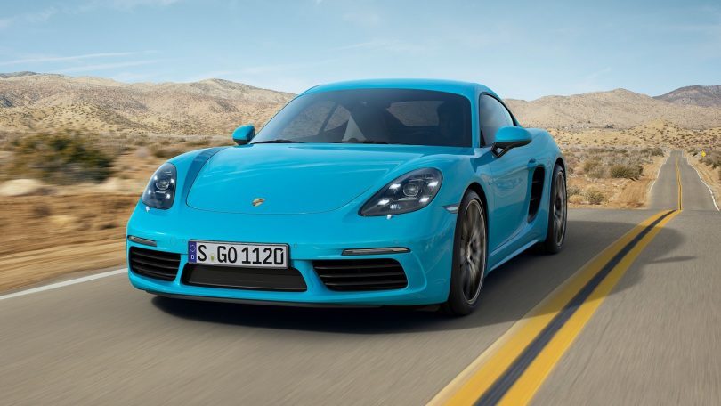 Ny elektrisk Porsche 718 Cayman spottet på vejene