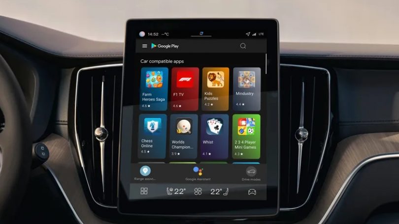 Biler med Android Automotive får 67 nye apps og spil