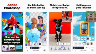 Adobe lancerer gratis Photoshop til iPhone