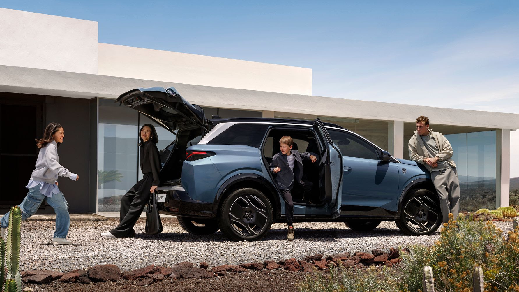 Peugeot e-5008: Skarp leasing på 7-personers SUV