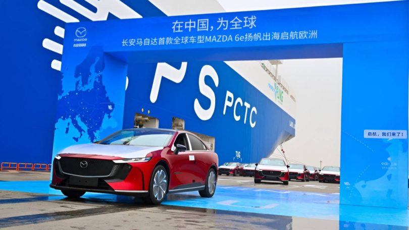 De første Mazda 6e er nu klar til Europa